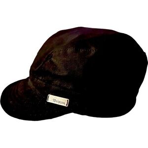 Brixton Black Cadet Cap with Metal Logo